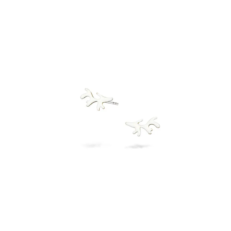 agapi-seastories-coral-charm-boucles-corail-mail-blanc image 1