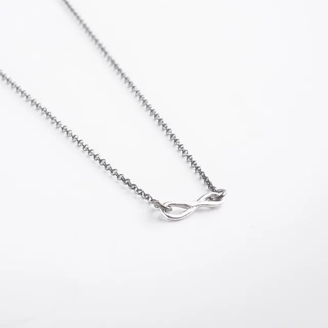 agapi-love-journey-collier-argent-925-quartz-rose image 1