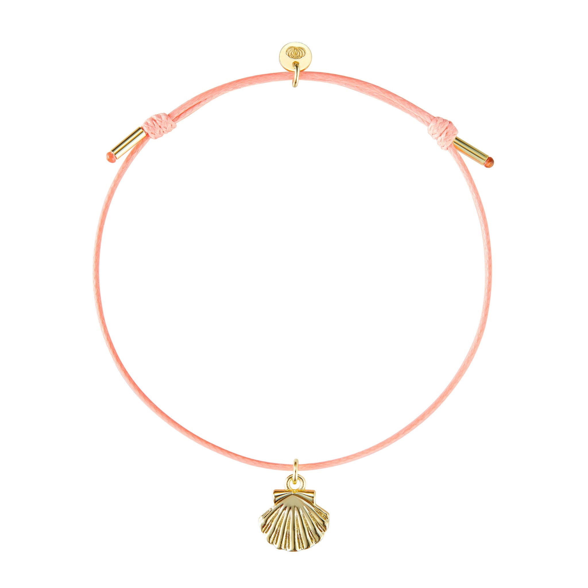armeria-sainte-jakez-bracelet-cordon-rose-coquille image 1