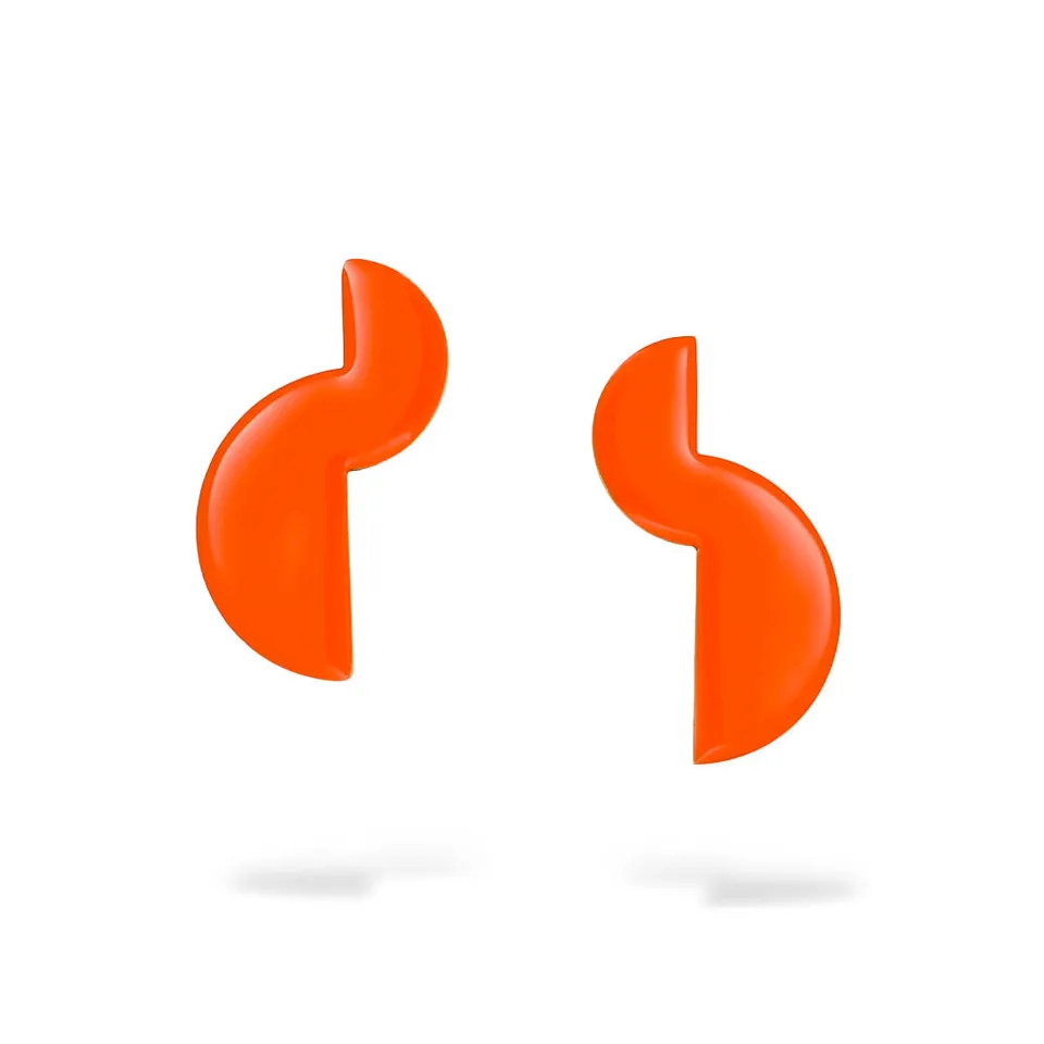 agapi-bau-jewels-balanced-boucles-d-oreilles-orange-mail-5-cm image 1
