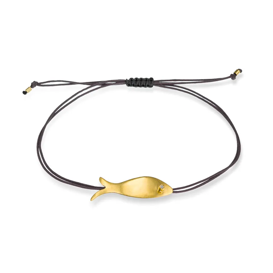 agapi-the-fish-small-fish-bracelet-macram-dor-zircon-r-glable image 1