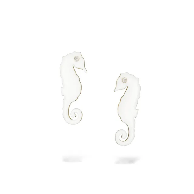 agapi-the-fish-boucles-seahorse-mail-blanc-zircon image 1