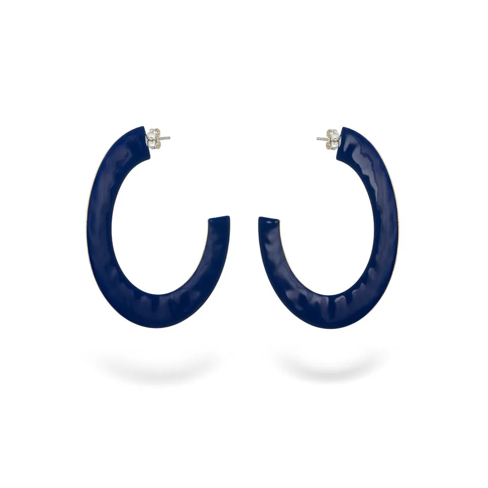 agapi-bau-jewels-picasso-boucles-d-oreilles-bleu-noir image 1