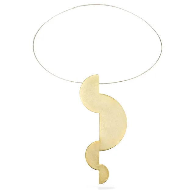 agapi-proportions-ii-collier-ras-de-cou-dor-plaqu-or-24k image 1