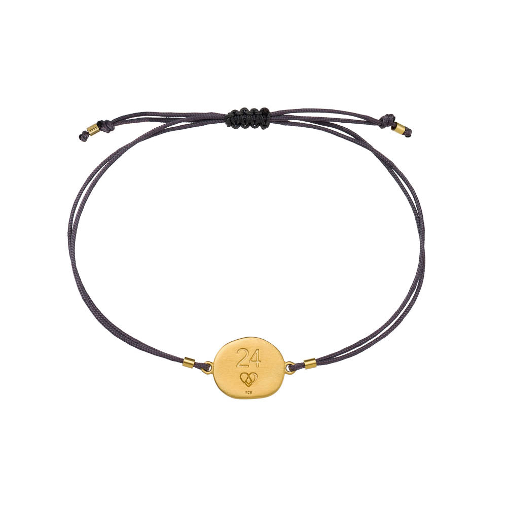 agapi-arcana-be-grateful-bracelet-macram-dor-r-glable image 2