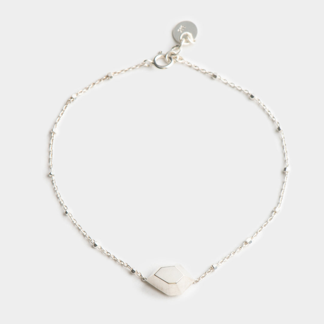 agapi-love-symbols-desire-bracelet-argent-losange-15-cm image 3