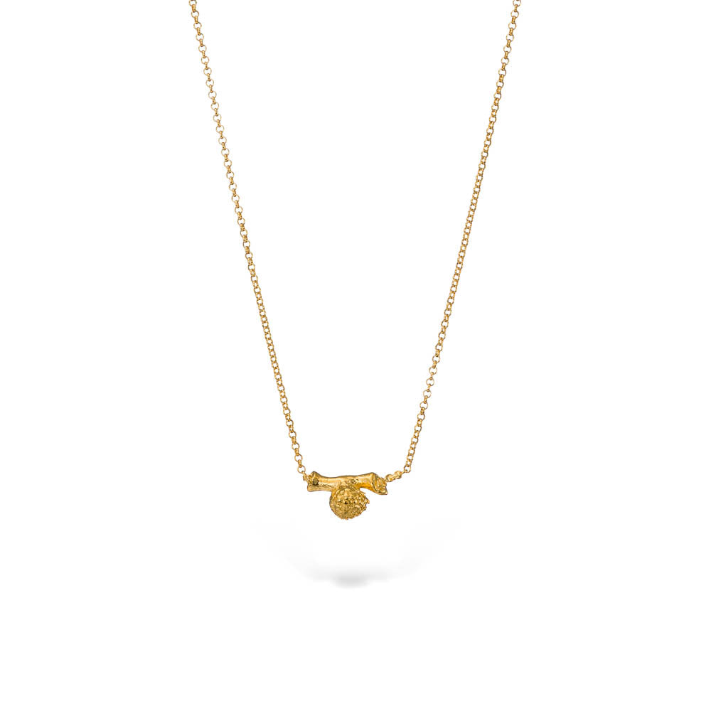 agapi-forestland-round-seed-collier-or-graine-brindille image 2