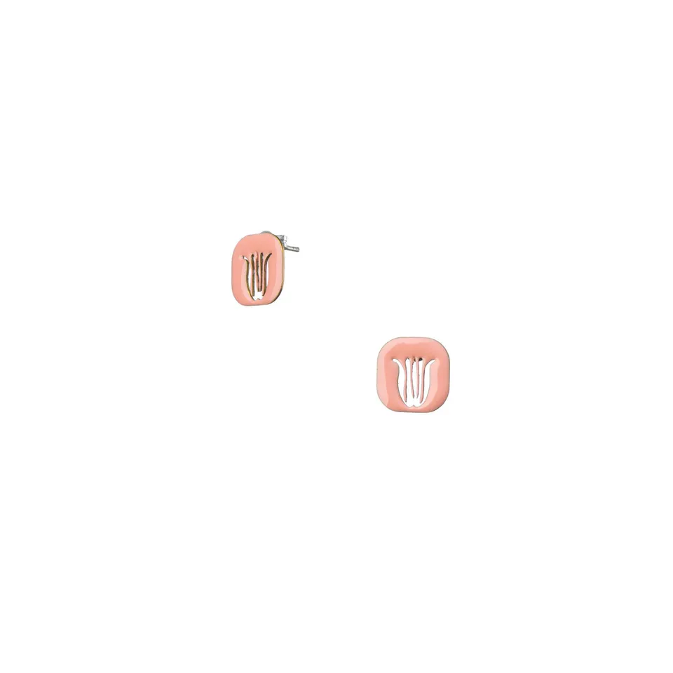 agapi-anthology-tulip-clous-d-oreilles-saumon-mail-1-cm image 1