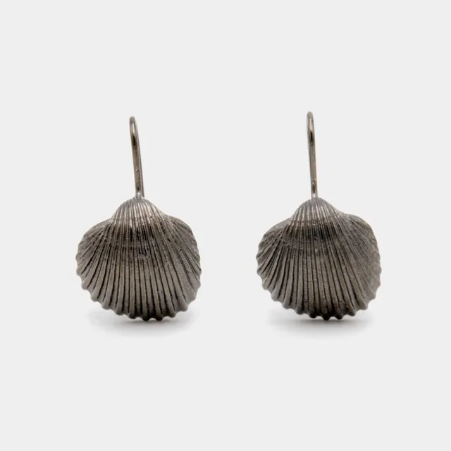 agapi-seastories-boucles-hu-tre-rhodium-noir-argent image 1