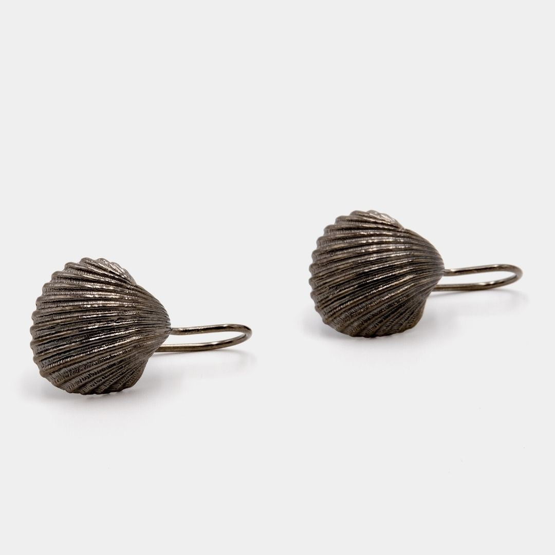 agapi-seastories-boucles-hu-tre-rhodium-noir-argent image 4