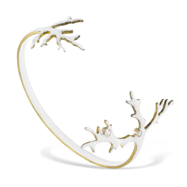 agapi-seastories-coral-dream-bracelet-jonc-blanc-mail image 1