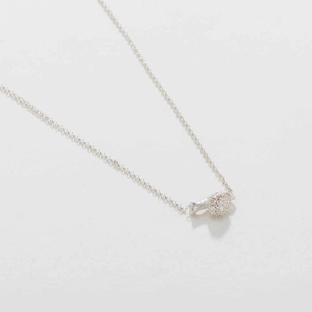 agapi-forestland-collier-seed-brindille-argent-40-cm image 1