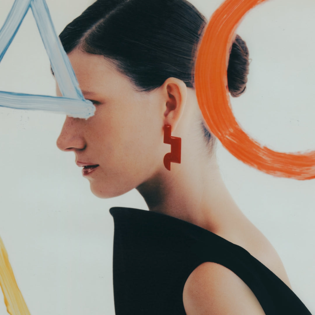 agapi-bau-jewels-bau-slices-boucles-d-oreilles-mail-rouge image 2