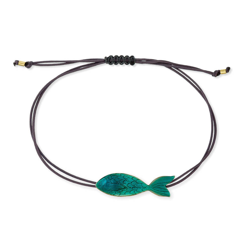 agapi-the-fish-mullet-bracelet-macram-turquoise-mail image 1