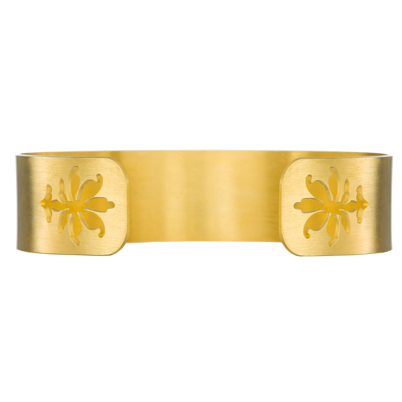 agapi-pelargonium-twin-bracelet-fleur-or-mat-5-5-cm image 3