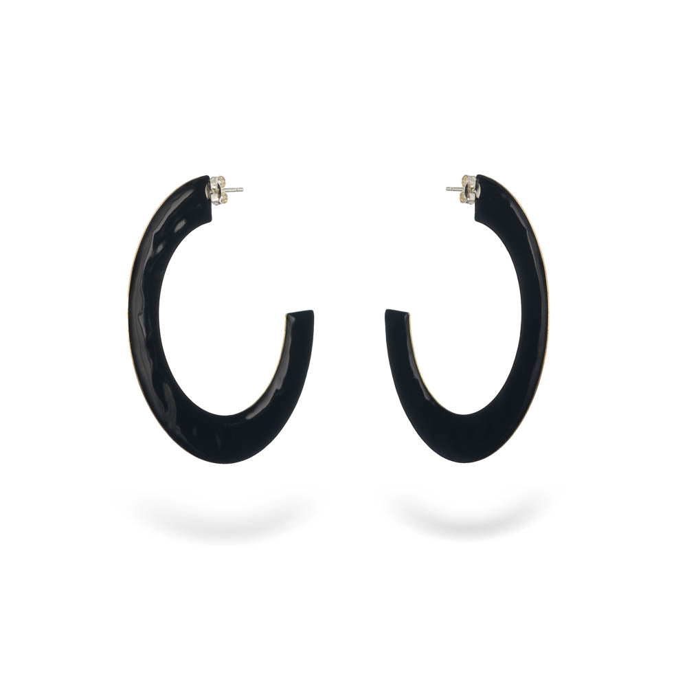 agapi-bau-jewels-picasso-boucles-d-oreilles-bleu-noir image 2