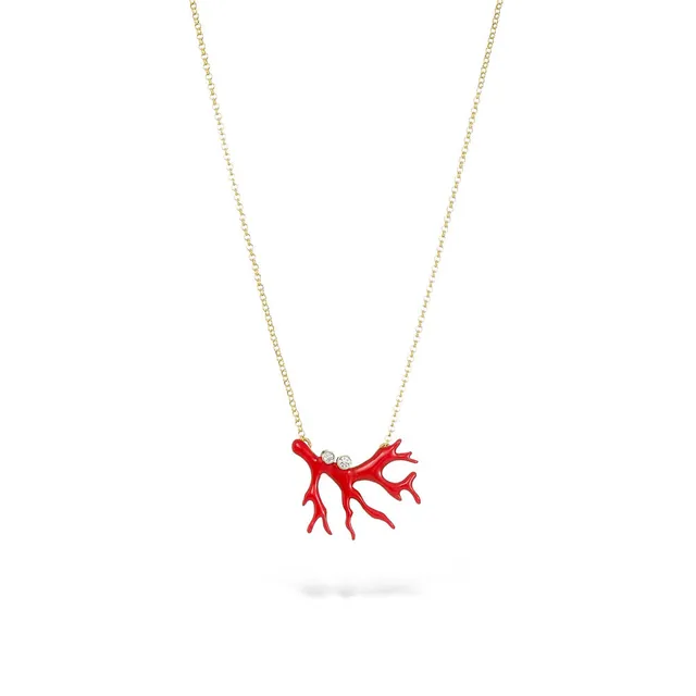 agapi-seastories-coral-breeze-collier-cha-ne-rouge-corail-mail image 1