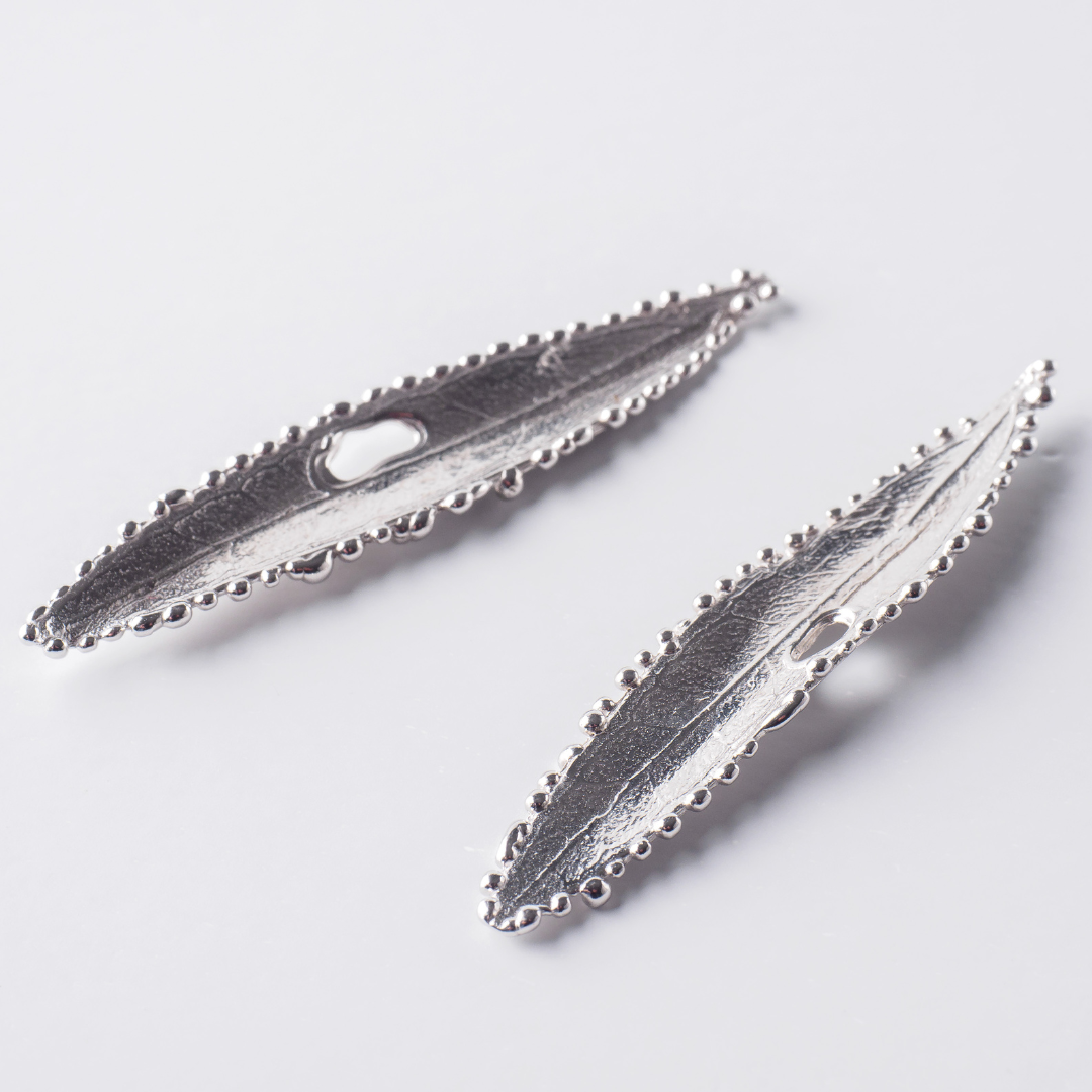 agapi-mediterranean-wild-olive-boucles-argent-5-5-cm image 1