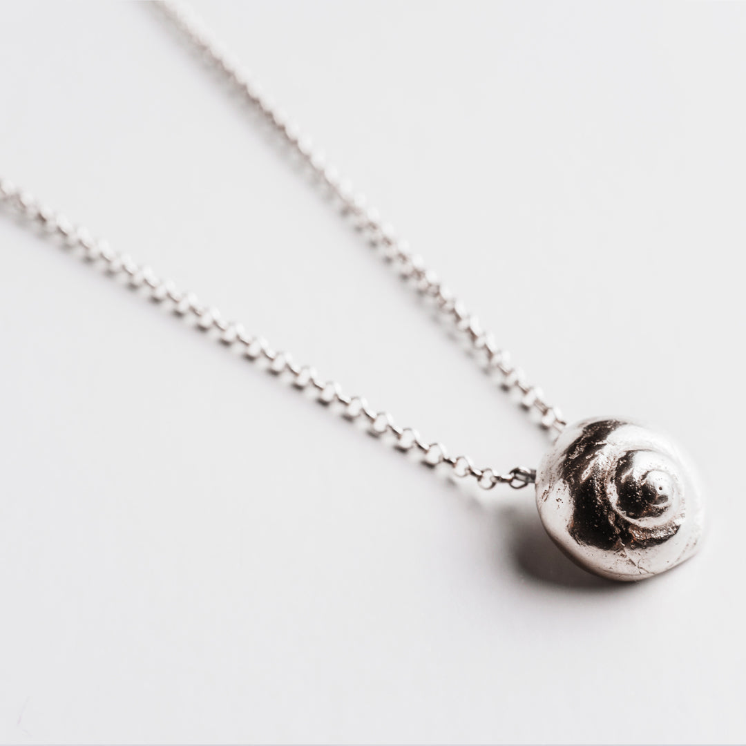 agapi-seastories-collier-sea-snail-argent-925-40-cm image 1