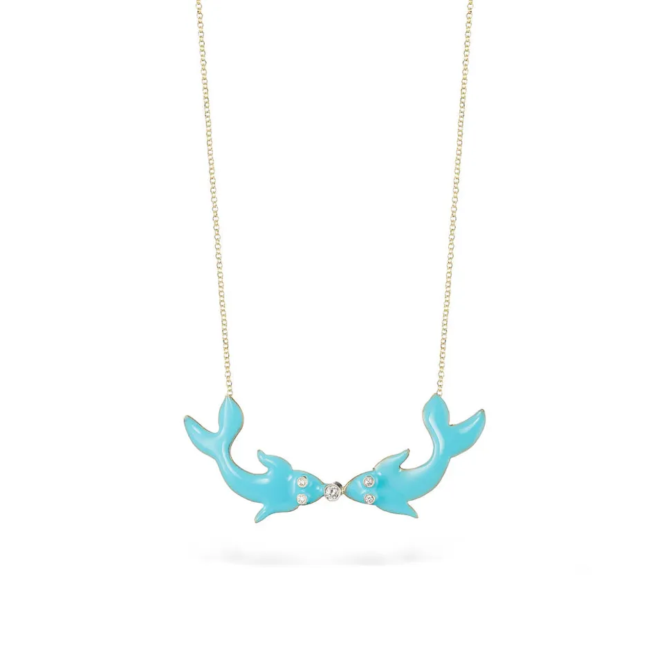 agapi-fish-koi-in-love-collier-poisson-mail-bleu-clair-40-cm image 1
