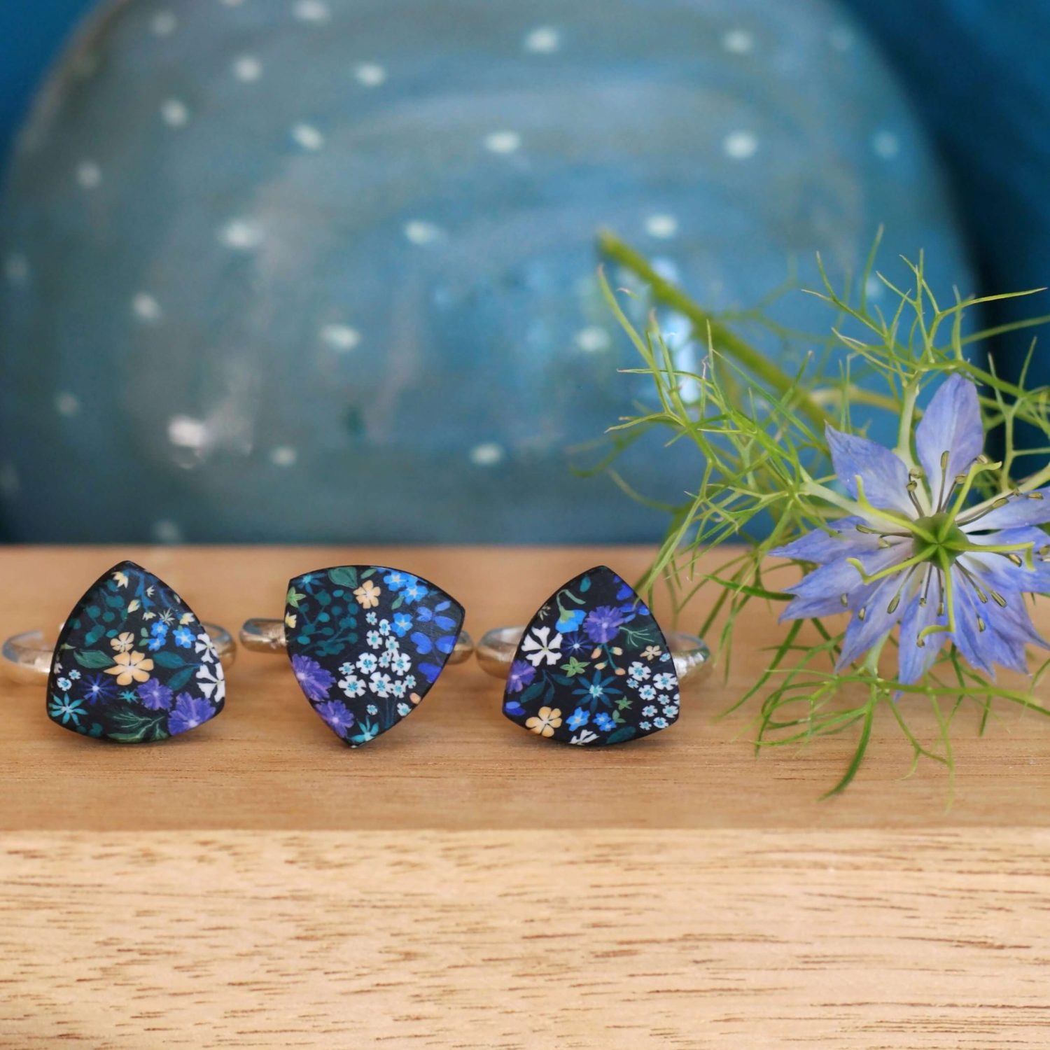 11prunes-asperule-bague-argent-925-cusson-floral-violet image 2