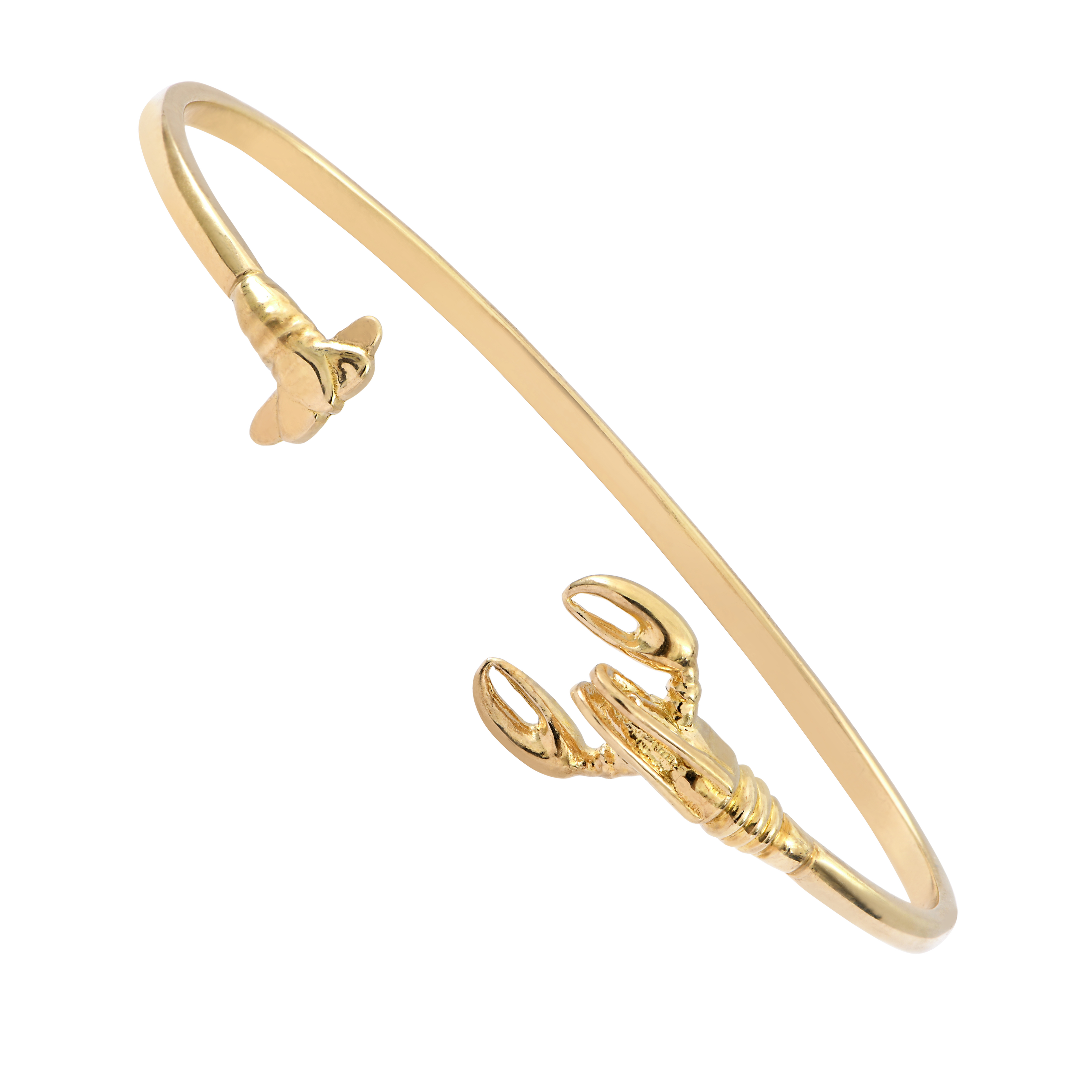 armeria-girard-le-homard-bracelet-jonc-homard-argent-5-6-cm image 1