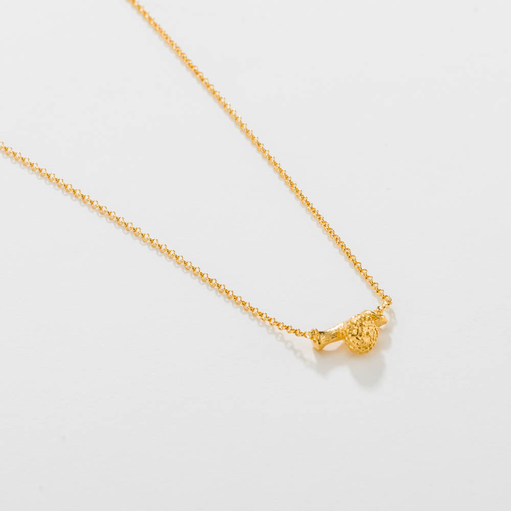 agapi-forestland-round-seed-collier-or-graine-brindille image 1