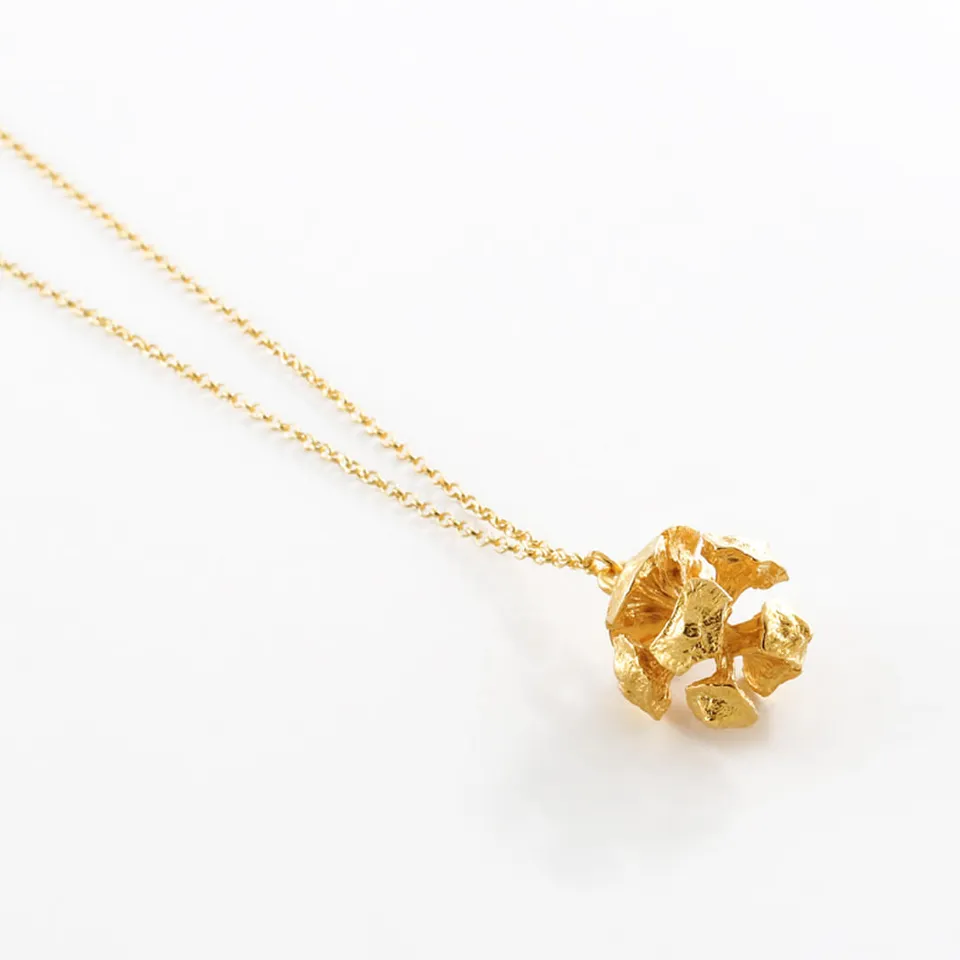 agapi-forestland-lost-fantasy-acorn-collier-dor-pomme-de-pin image 1