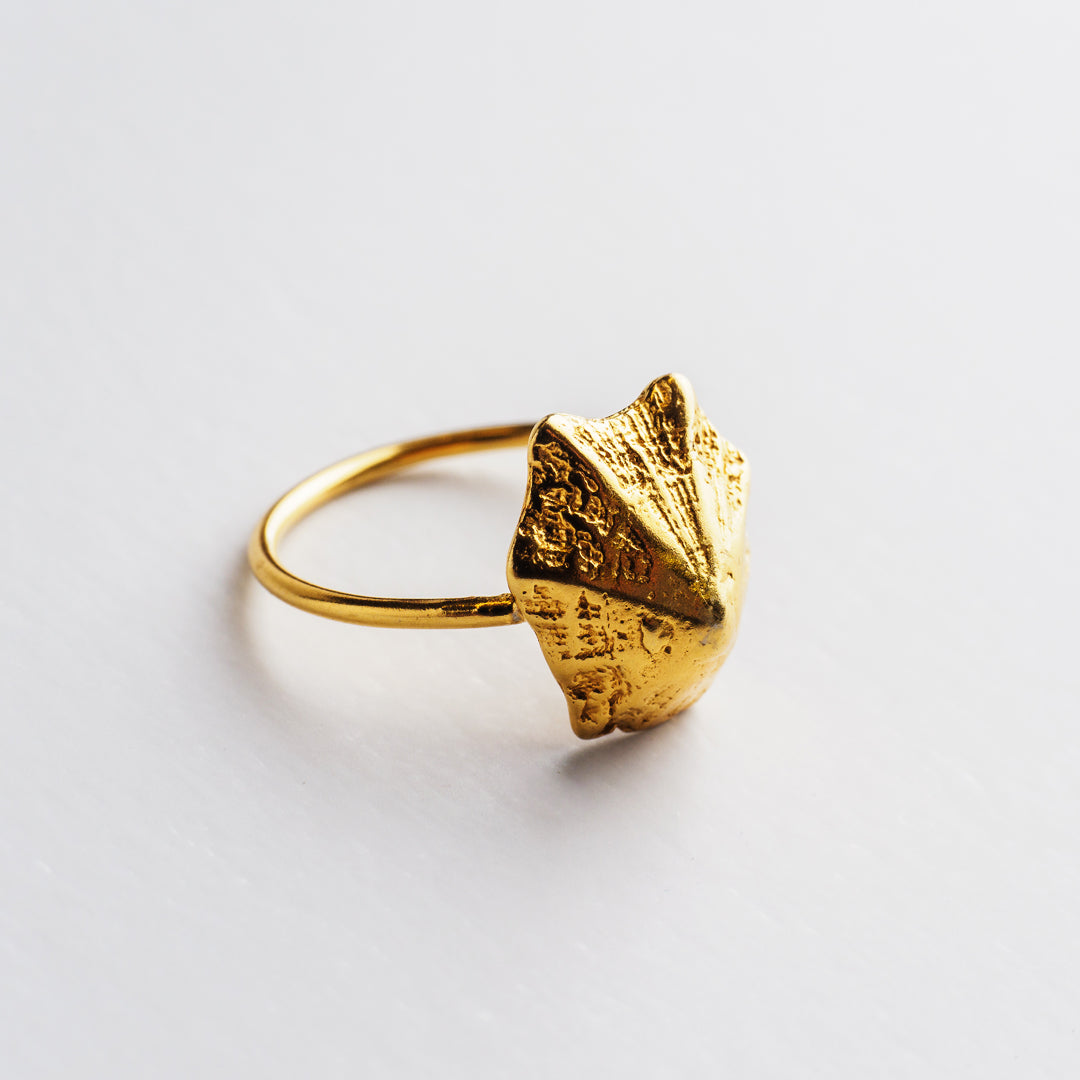agapi-seastories-rock-limpet-bague-dor-e-patelle image 6