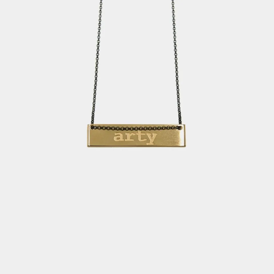 agapi-ids-arty-collier-dor-plaqu-or-42-cm image 1