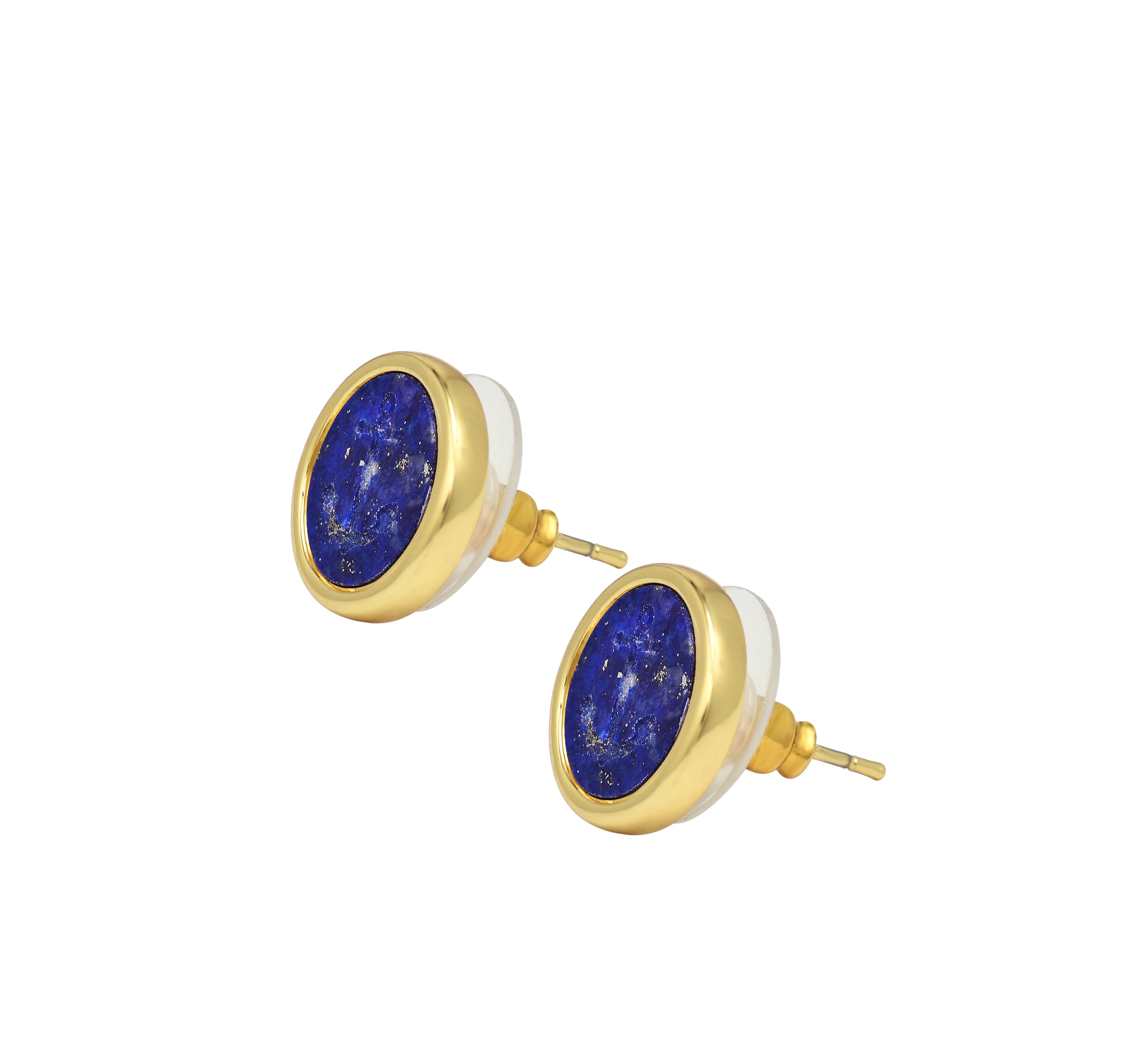 armeria-tri-martolod-boucles-d-oreilles-lapis-lazuli-ancre image 3