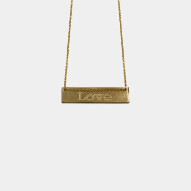 agapi-ids-love-collier-pendentif-dor-cha-ne-42-cm image 1