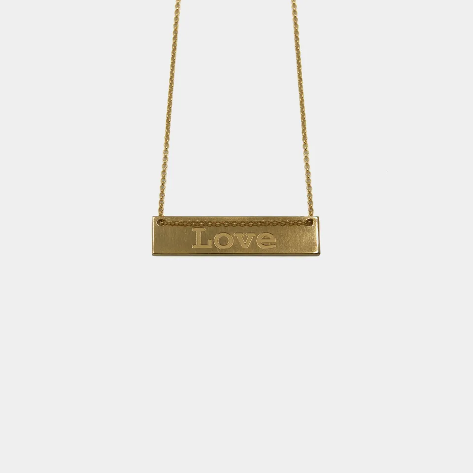 agapi-ids-love-collier-pendentif-dor-cha-ne-42-cm image 1