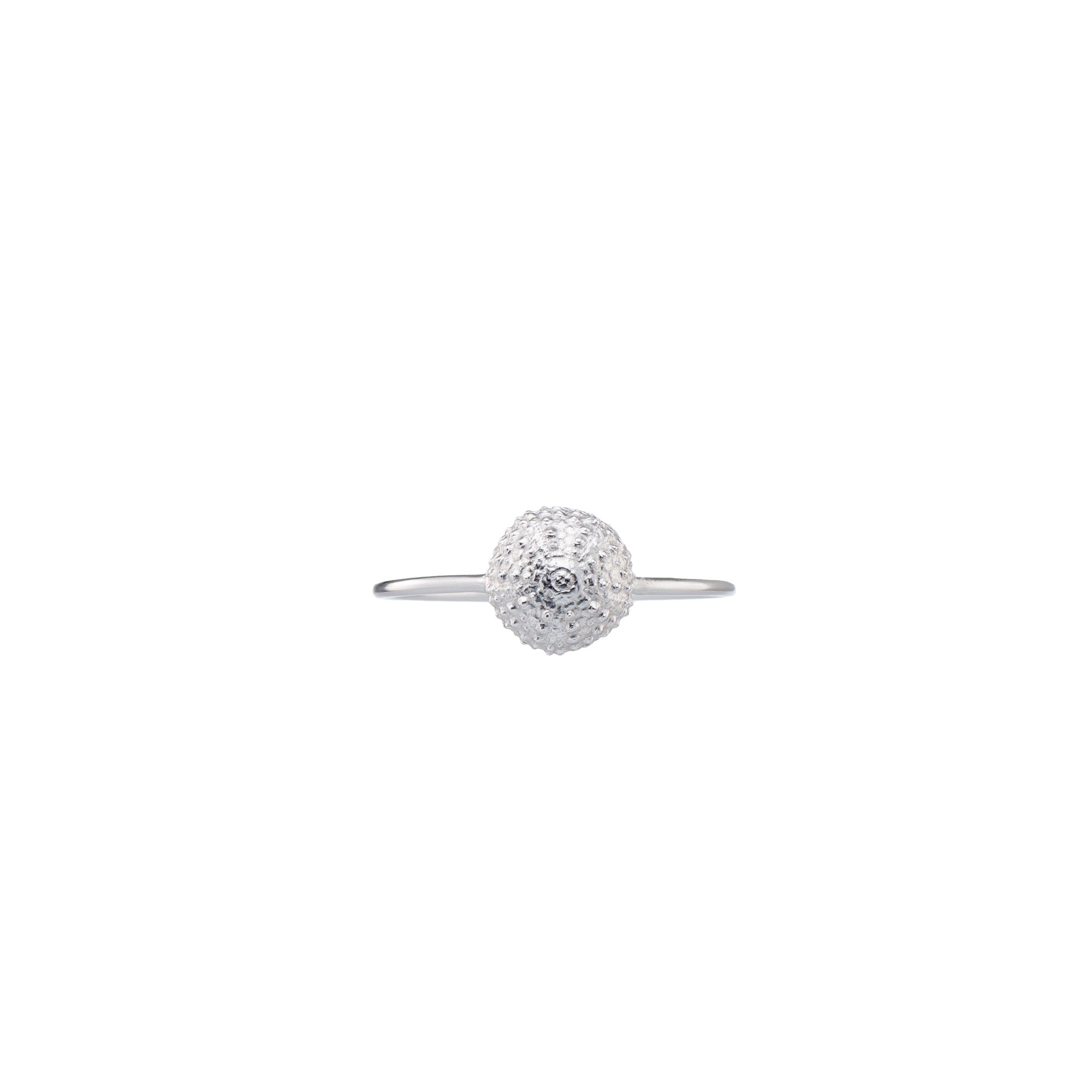 agapi-seastories-little-urchin-bague-argent-925-oursin-taille-50 image 4