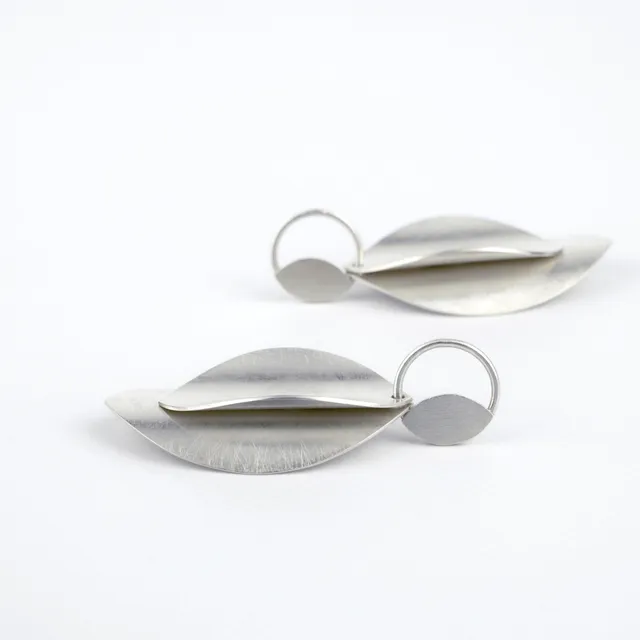 emmanuelle-hamet-dune-boucles-mobiles-argent-grand-mod-le image 1