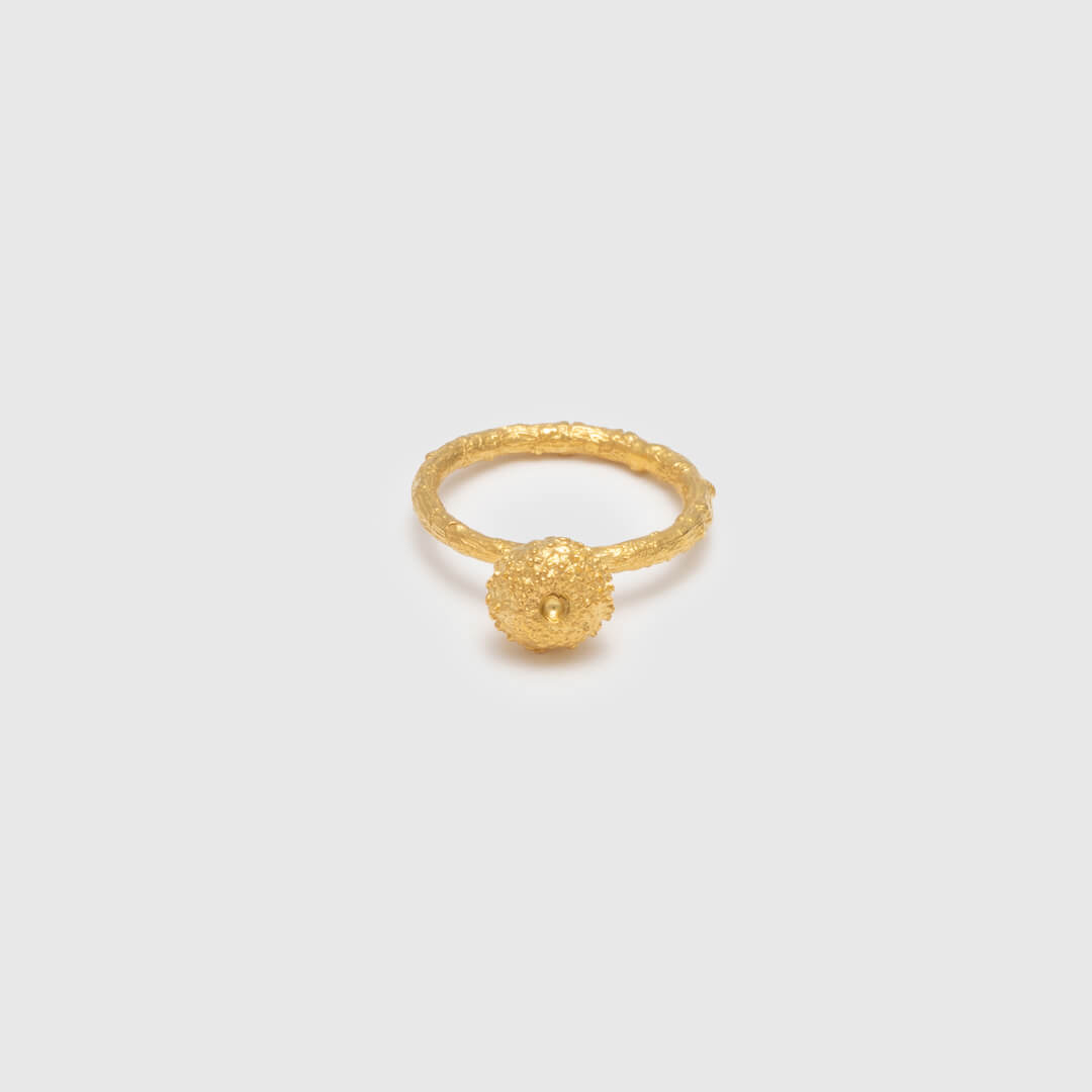 agapi-forestland-bague-graine-ronde-branche-plaqu-or image 3