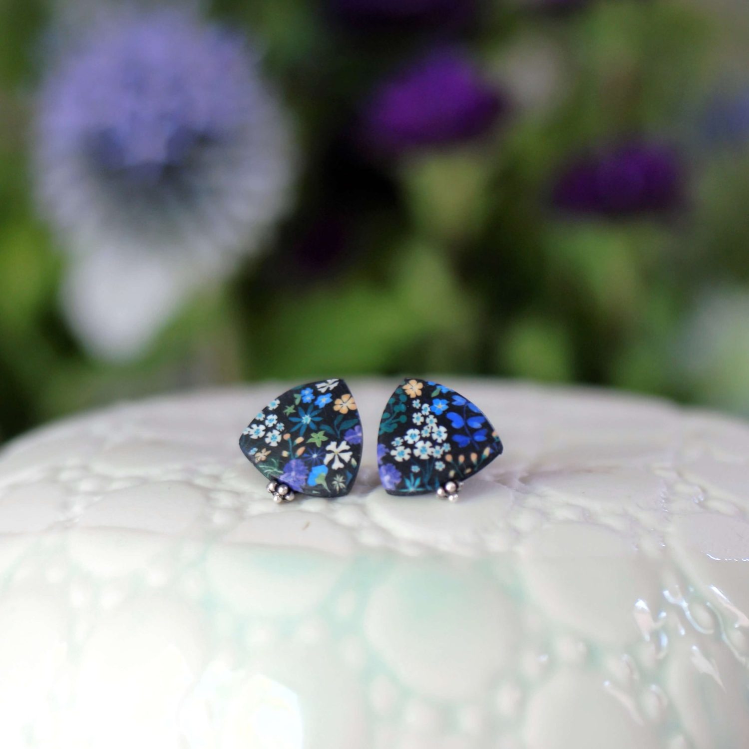 11prunes-asperule-clous-d-oreilles-floraux-argent-925-violet image 3