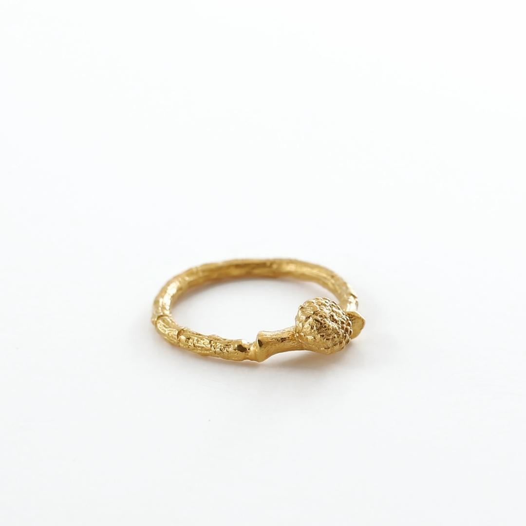 agapi-forestland-round-seed-bague-plaqu-or-taille-52 image 1