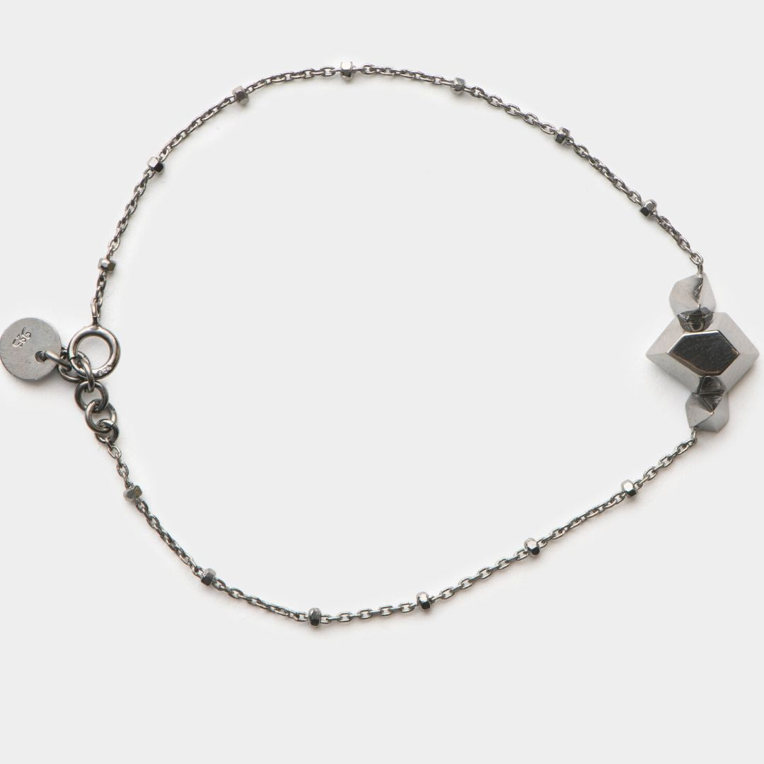 agapi-diamonds-dreams-just-a-dream-bracelet-argent-925-rhodium-noir image 4