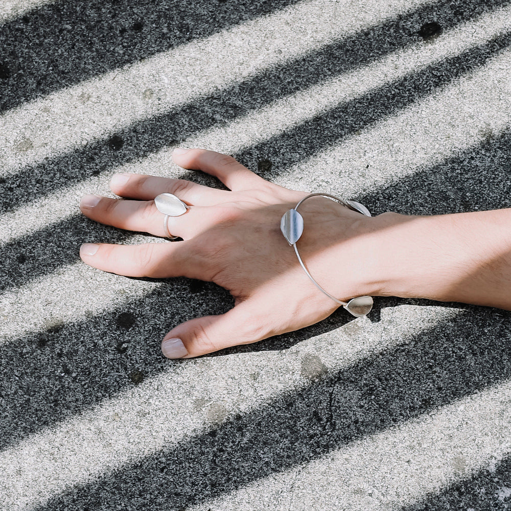 emmanuelle-hamet-dune-bracelet-argent-taille-m-65-mm image 3