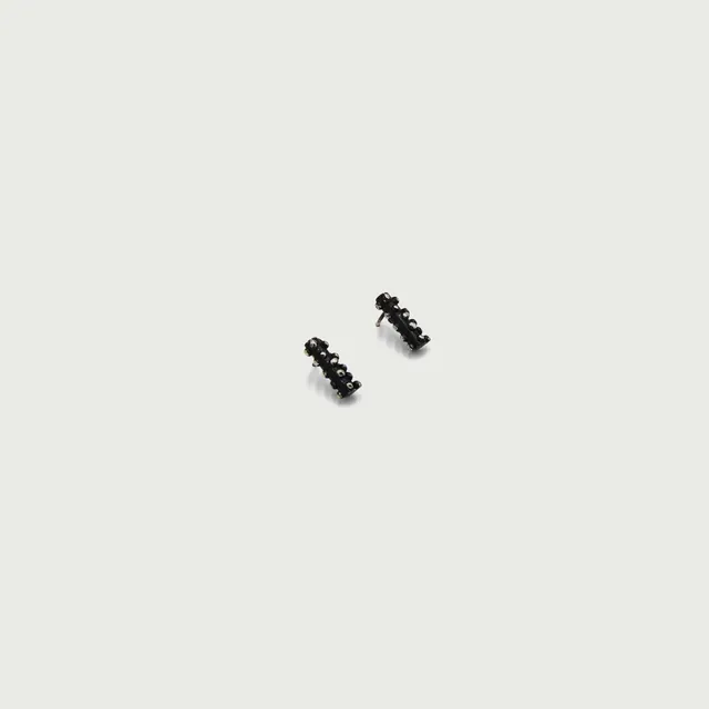 agapi-dropped-bubbles-small-line-boucles-noires-puces image 1