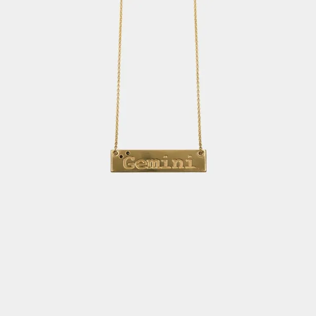 agapi-ids-zodiac-gemini-collier-zodiaque-g-meaux-plaqu-or image 1