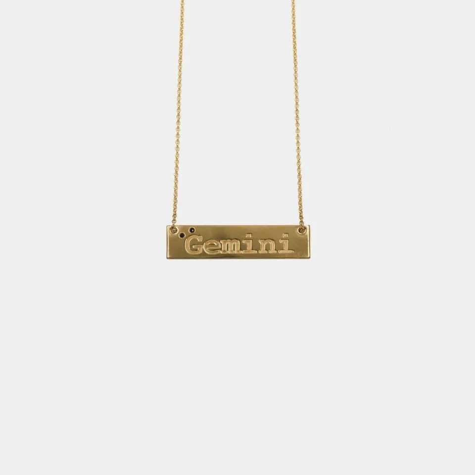agapi-ids-zodiac-gemini-collier-zodiaque-g-meaux-plaqu-or image 1