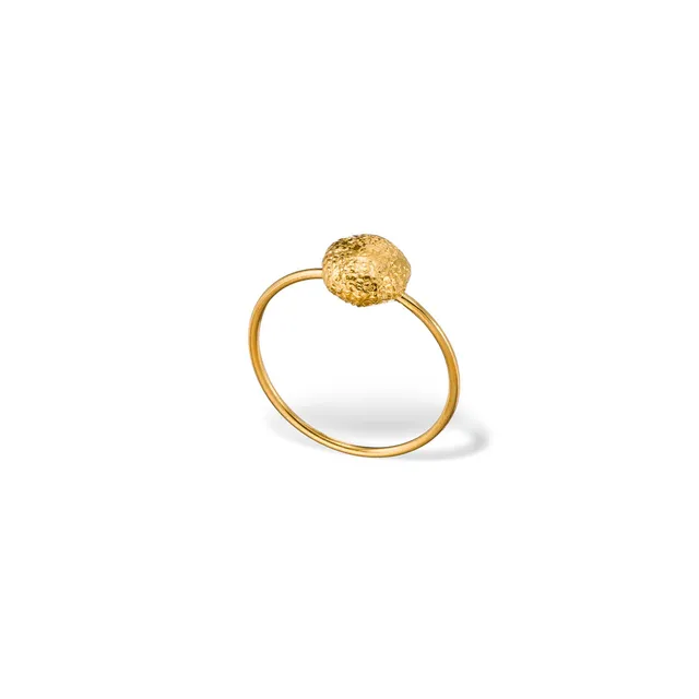agapi-seastories-little-urchin-bague-oursin-dor-e-taille-52 image 1