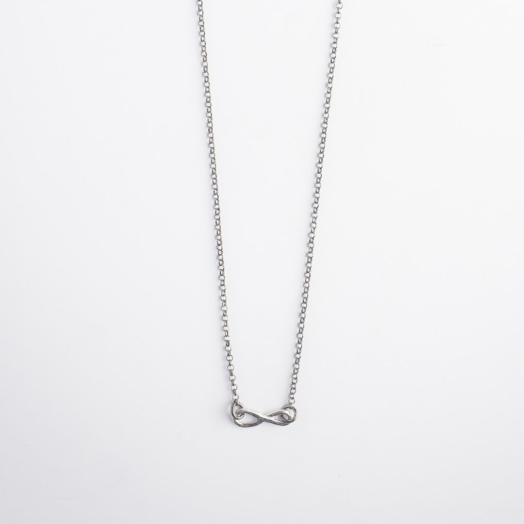 agapi-love-journey-collier-argent-925-quartz-rose image 2