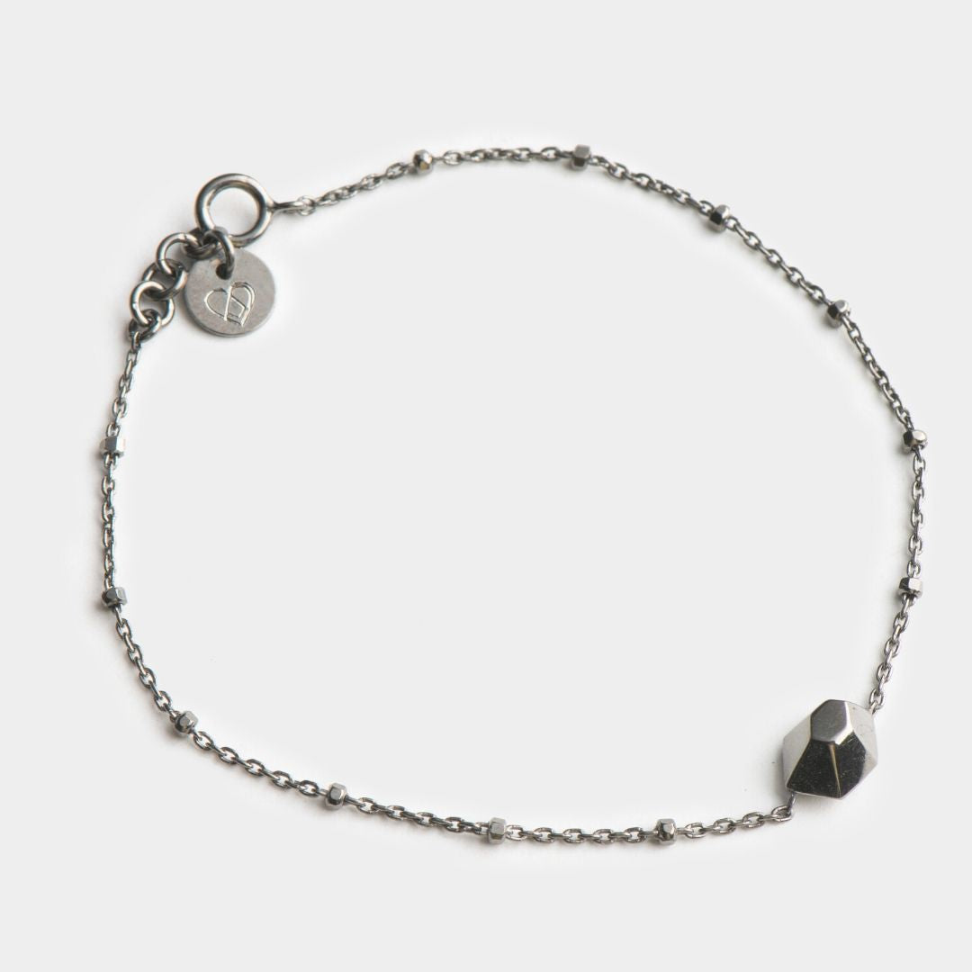 agapi-love-symbols-little-desire-bracelet-rhodium-noir image 1