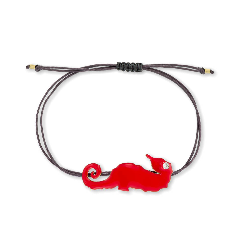 agapi-the-fish-bracelet-macram-hippocampe-rouge-corail image 1