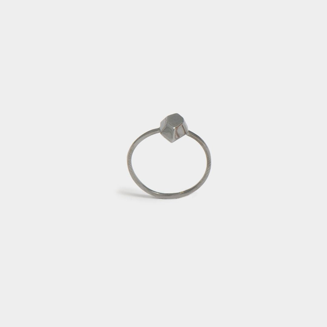 agapi-love-symbols-the-desire-bague-argent-925-rhodium-noir image 3