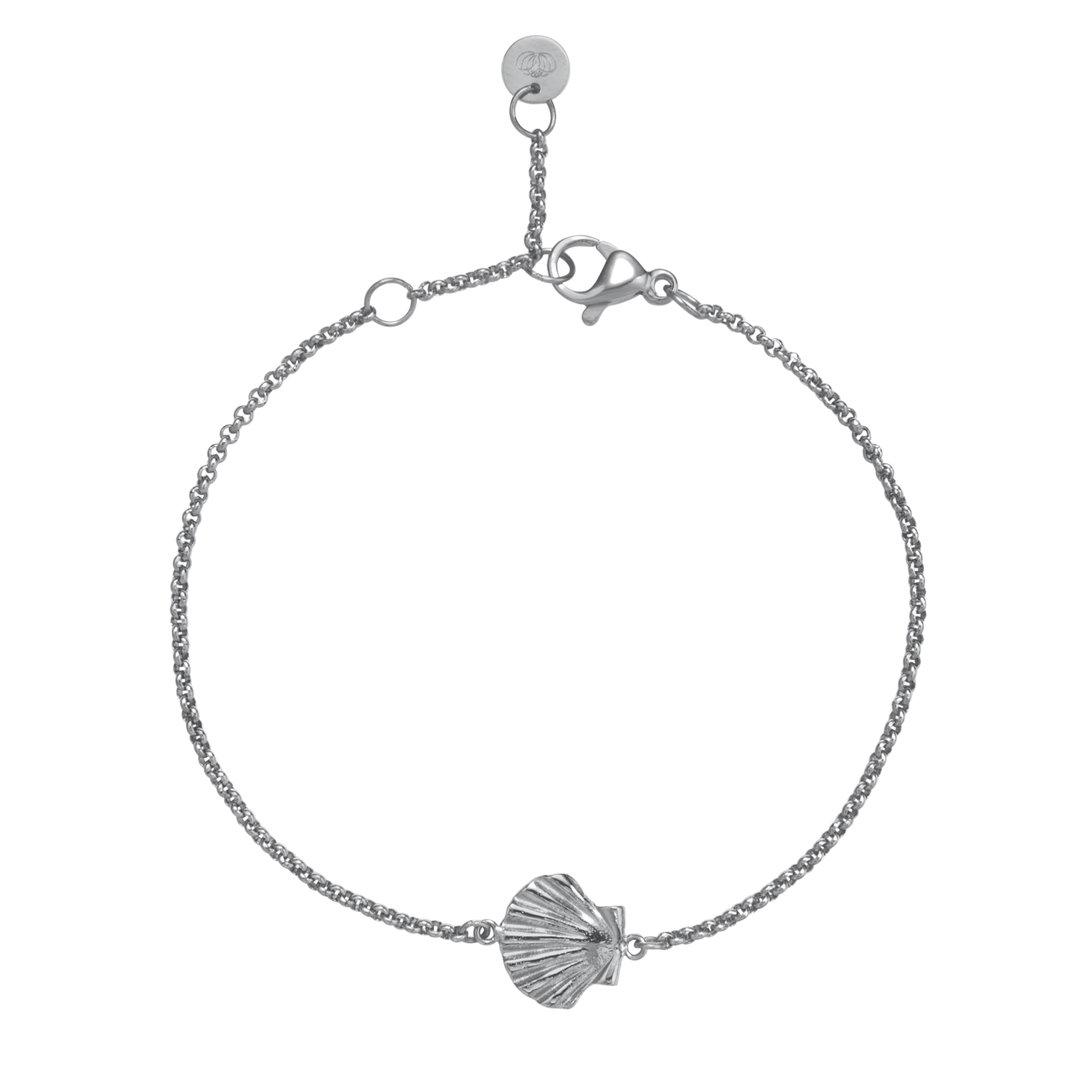 armeria-sainte-jakez-bracelet-coquille-acier-argent-19-cm image 1