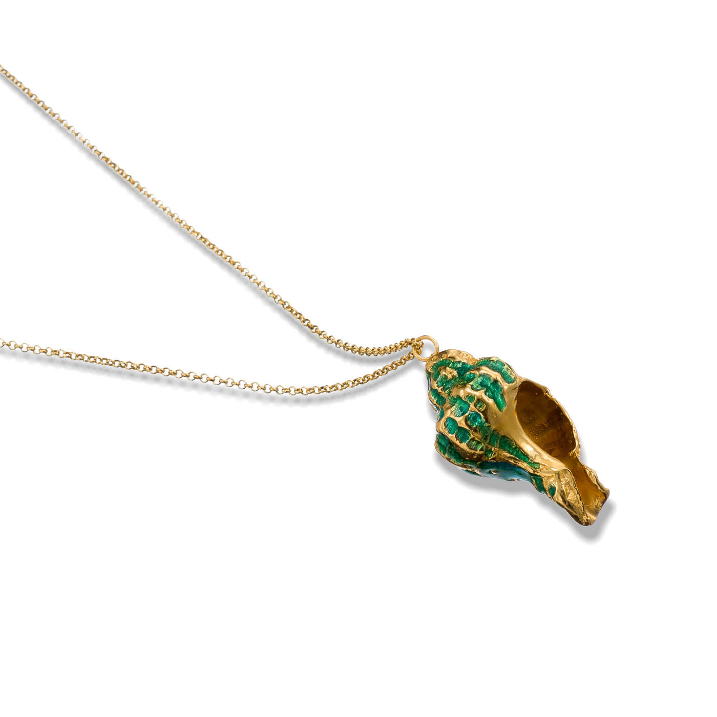 agapi-seastories-big-extravaganza-collier-laiton-turquoise-80-cm image 4
